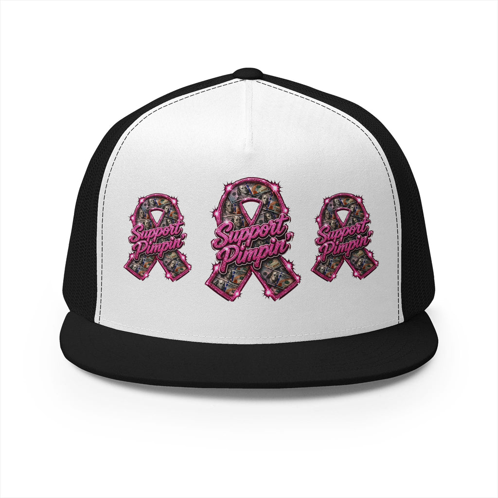 5 Panel Trucker Cap-SUPPORT PIMPIN-SCUMMIEBEARZ™
