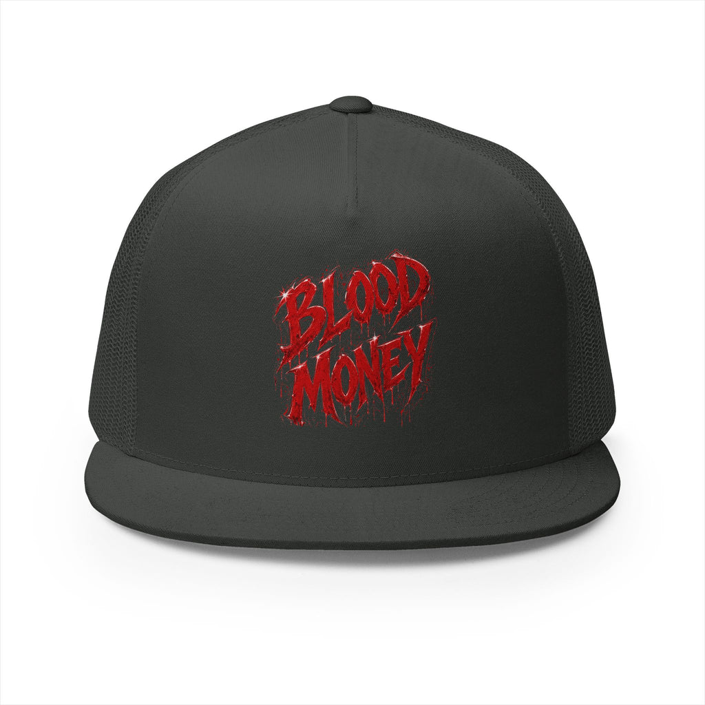 5 Panel Trucker Cap-BLOOD MONEY-SCUMMIEBEARZ™