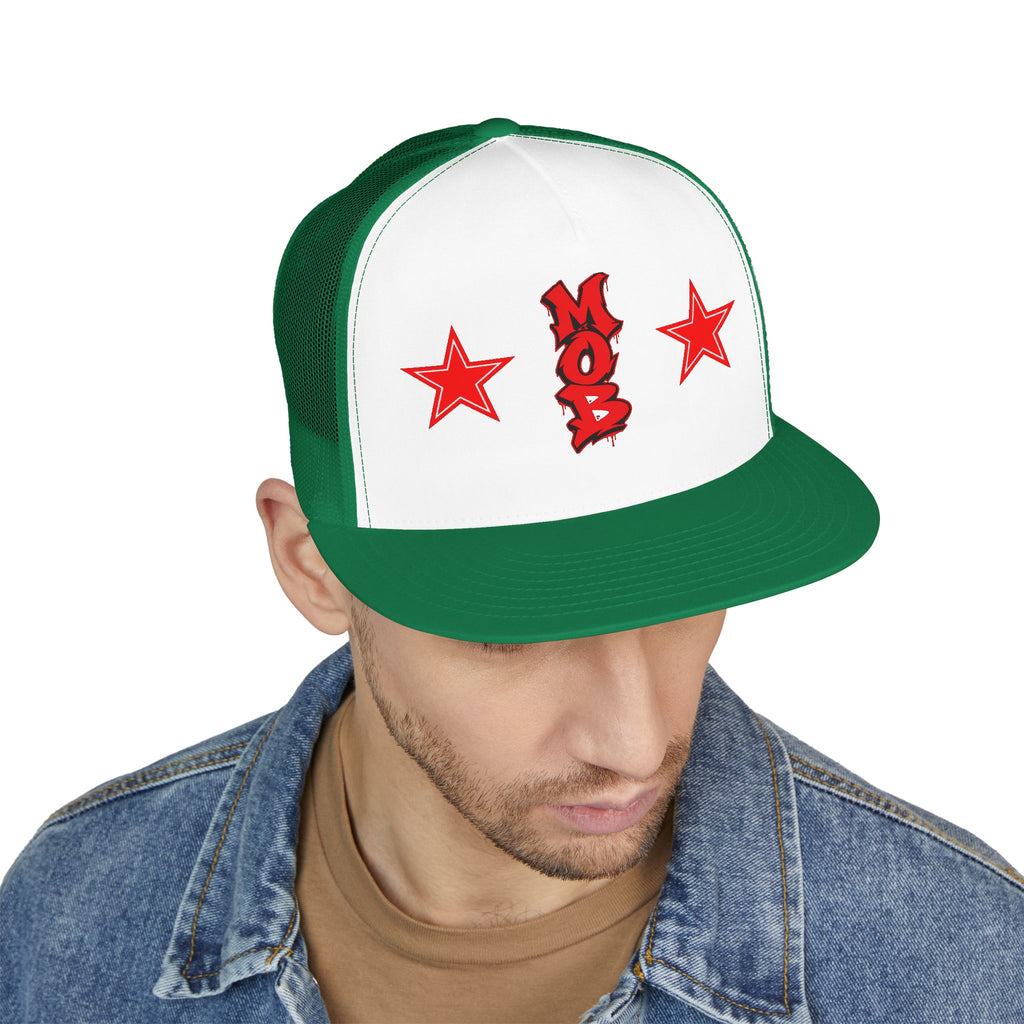 5 Panel Trucker Cap-MOB-SCUMMIEBEARZ™️