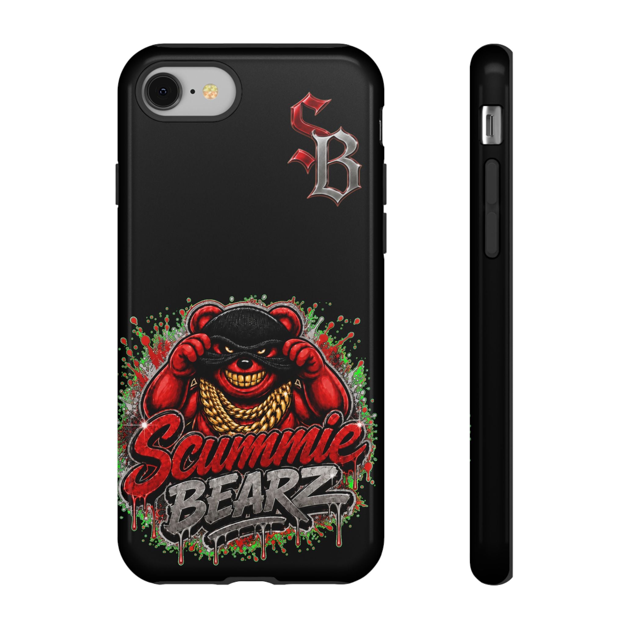 SCUMMIEBEARZ ♦️RED LOGO♦️ Tough Cases