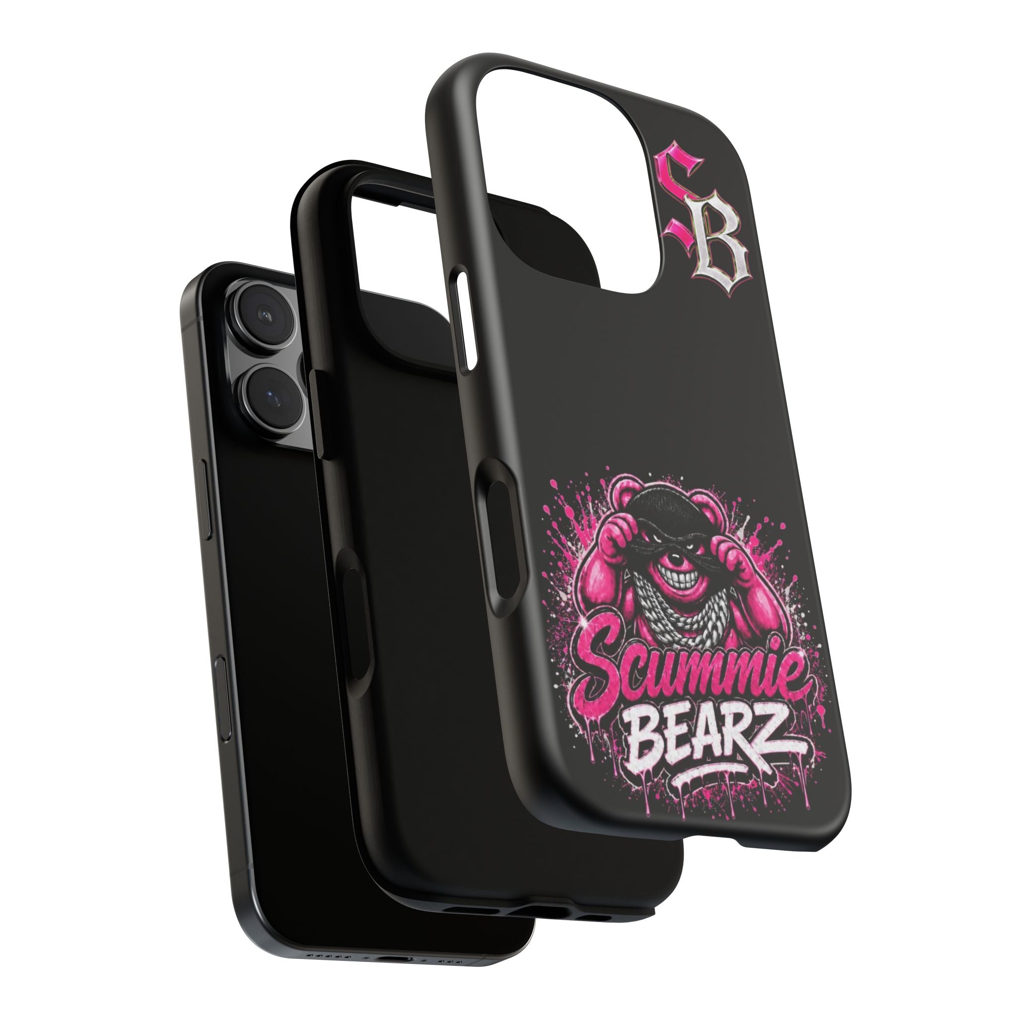 SCUMMIEBEARZ 🩷Pink Logo🩷Tough Cases