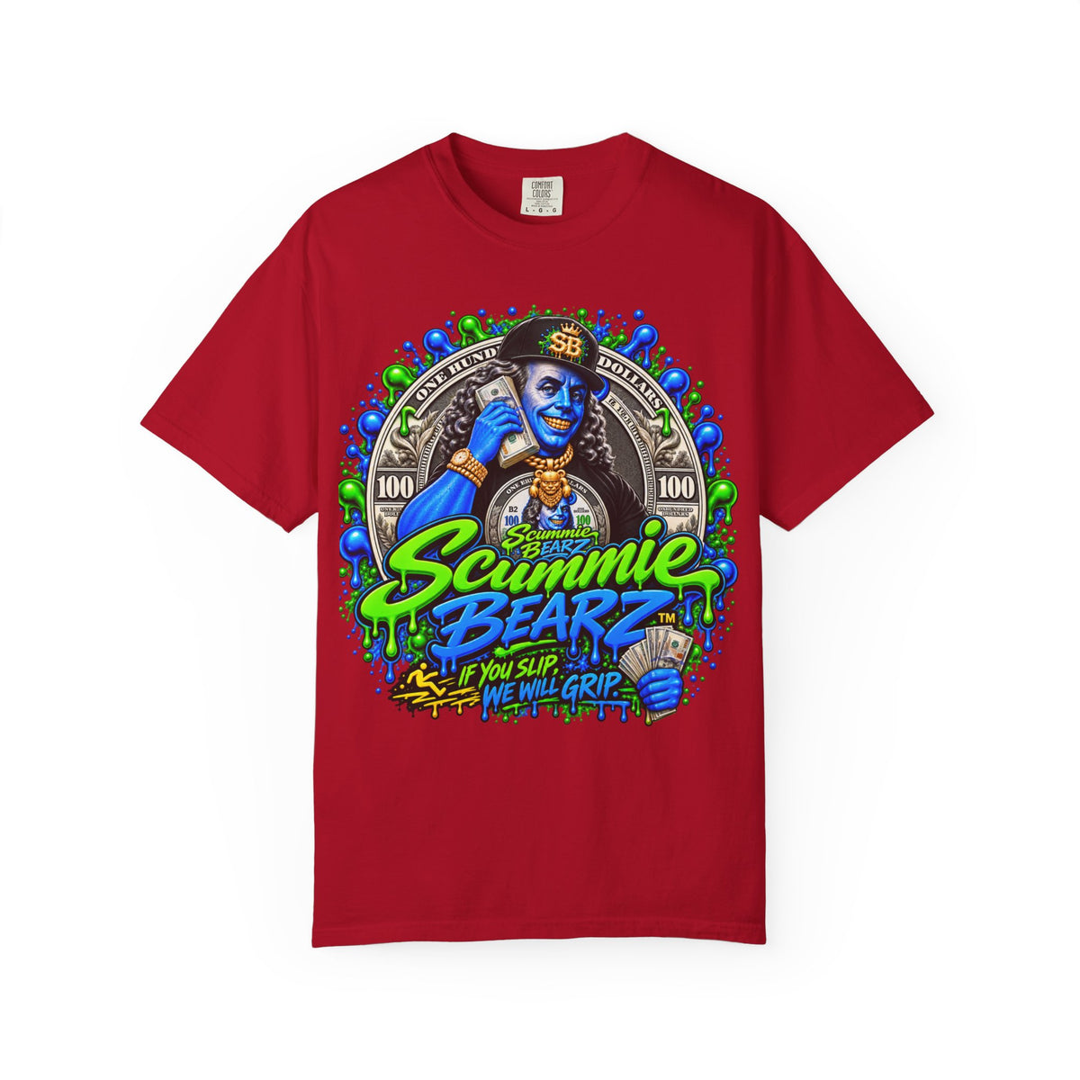 Comfort color 1717- "Paper Chaser" Graphic T-Shirt wha-SCUMMIEBEARZ™️