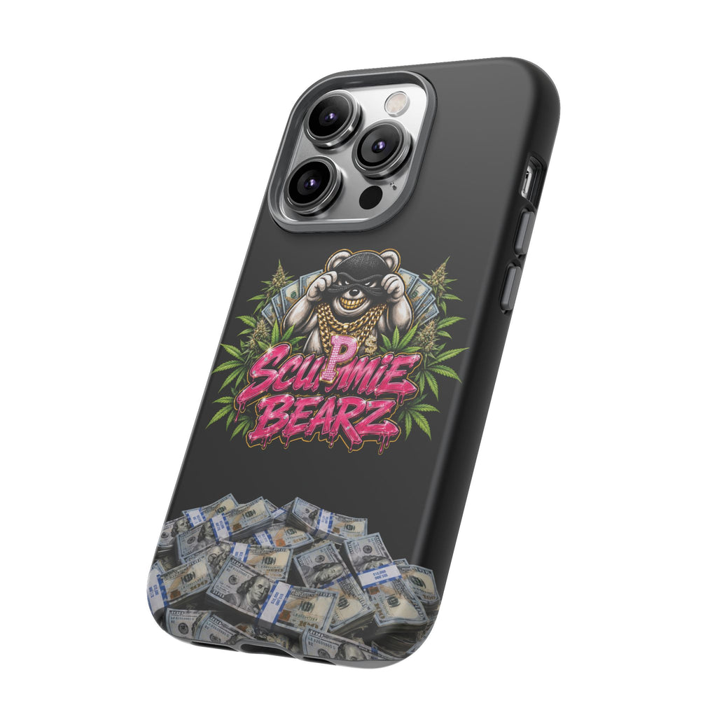SCUMMIEBEARZ P.M.W. (P***y Money Weed) Logo Tough Cases