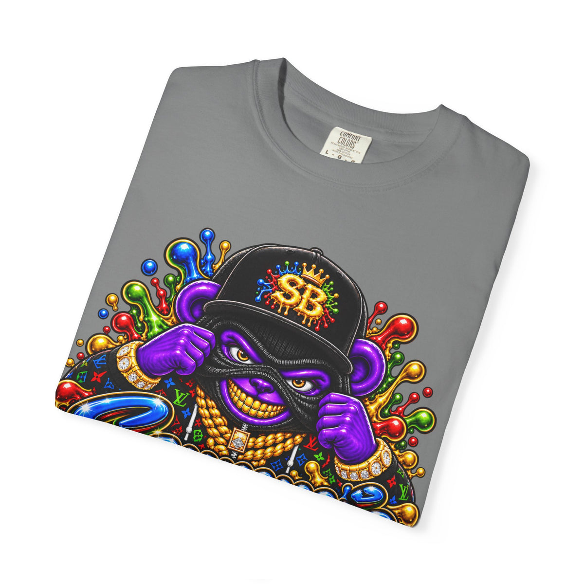 Unisex Garment-Dyed T-shirt-WHERE IS DA DRIVER?-SCUMMIEBEARZ™️