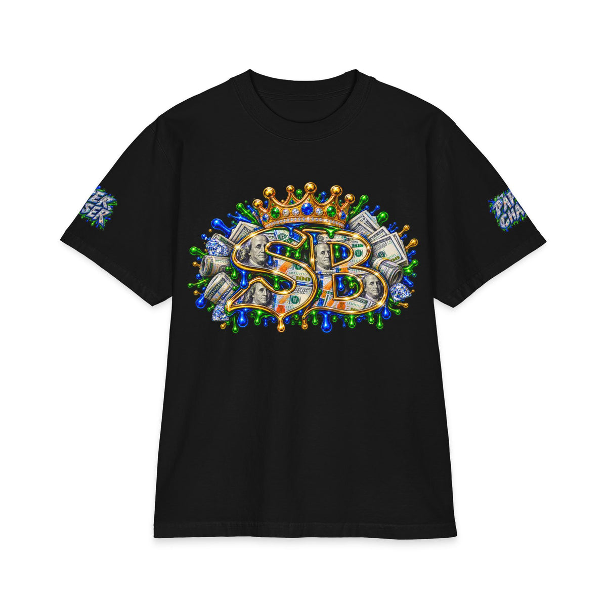 Sb Logo Paperchaser Masked Crown | SCUMMIEBEARZ™ Shaka Wear Heavyweight Tee