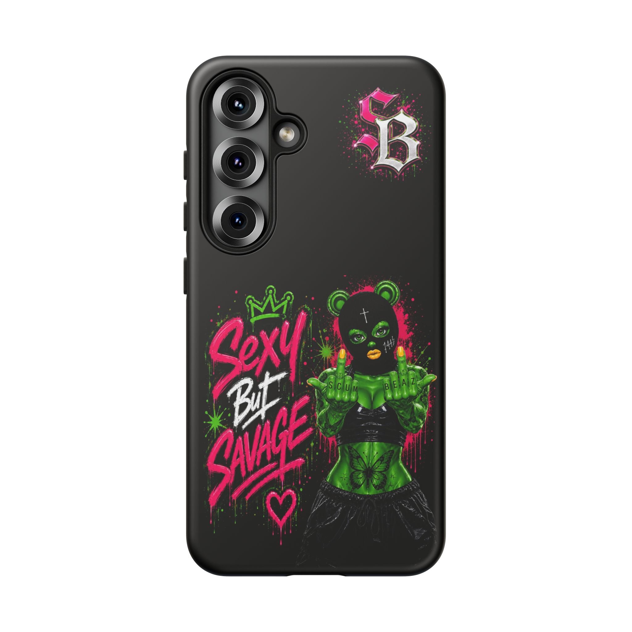 SCUMMIEBEARZ Sexy But Savage Green Remix Tough Cases