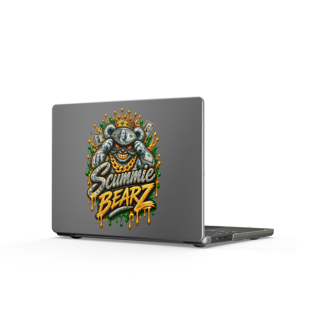 Matte MacBook Cases-MONEY MASK LOGO-SCUMMIEBEARZ™️