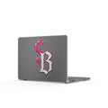 Matte MacBook Cases-PINK/SILVER SB LOGO-SCUMMIEBEARZ™️