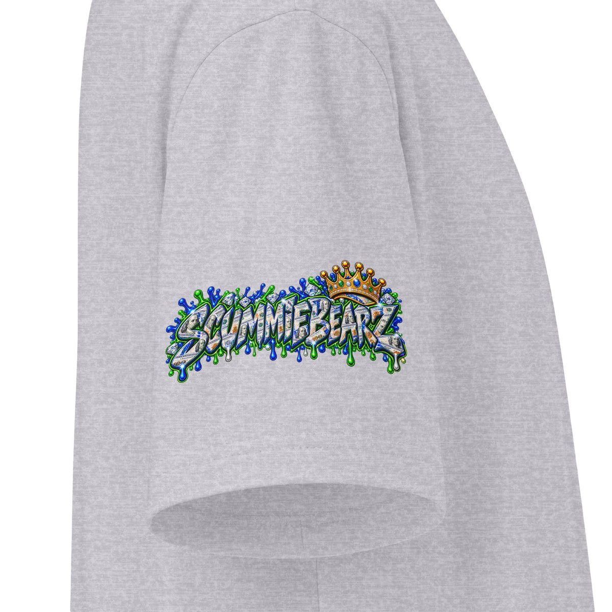 Money, Hungry Green Remix | SCUMMIEBEARZ™ Shaka Wear Heavyweight Tee