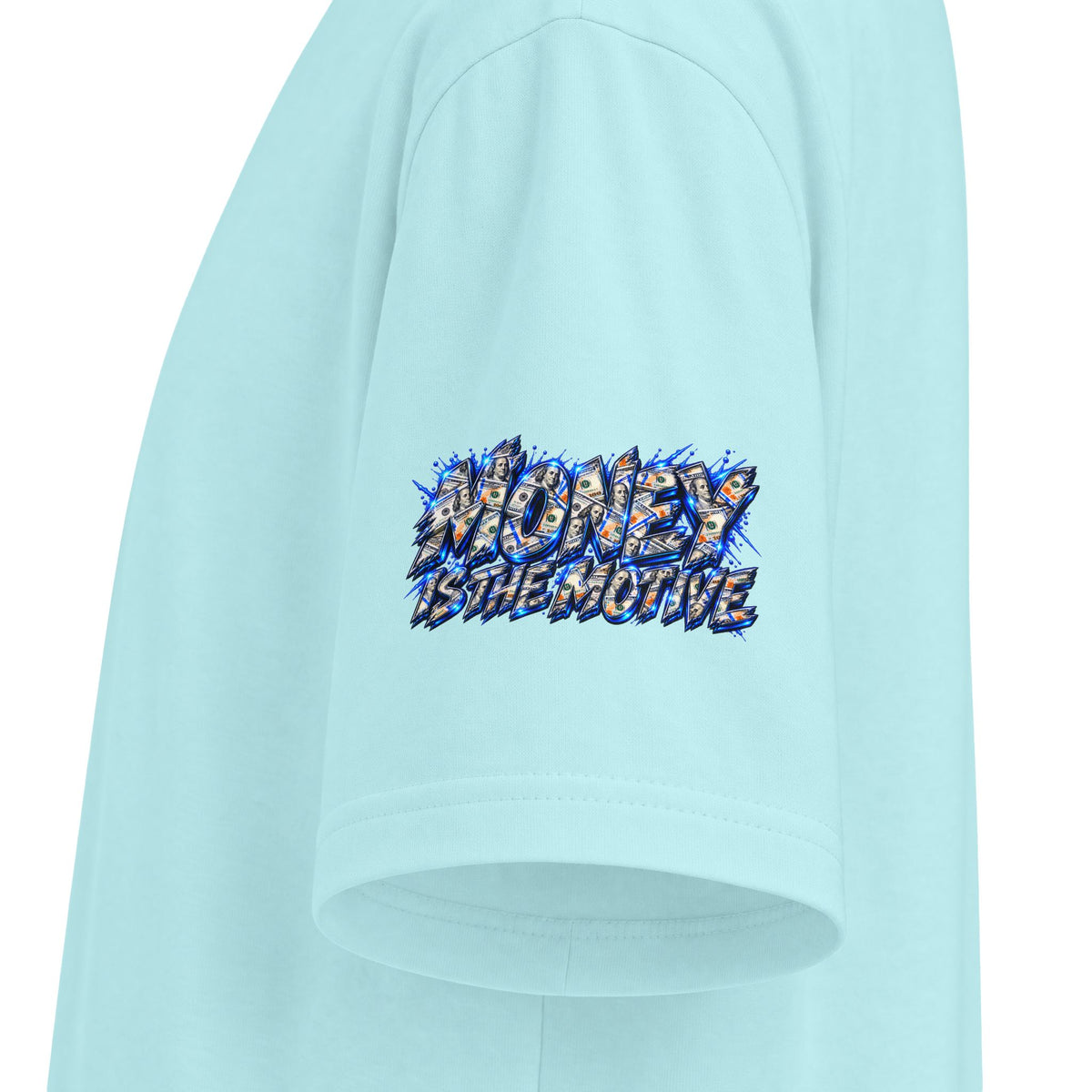 Money Is The Motive Gold Pendant | SCUMMIEBEARZ™ Shaka Wear Heavyweight Tee