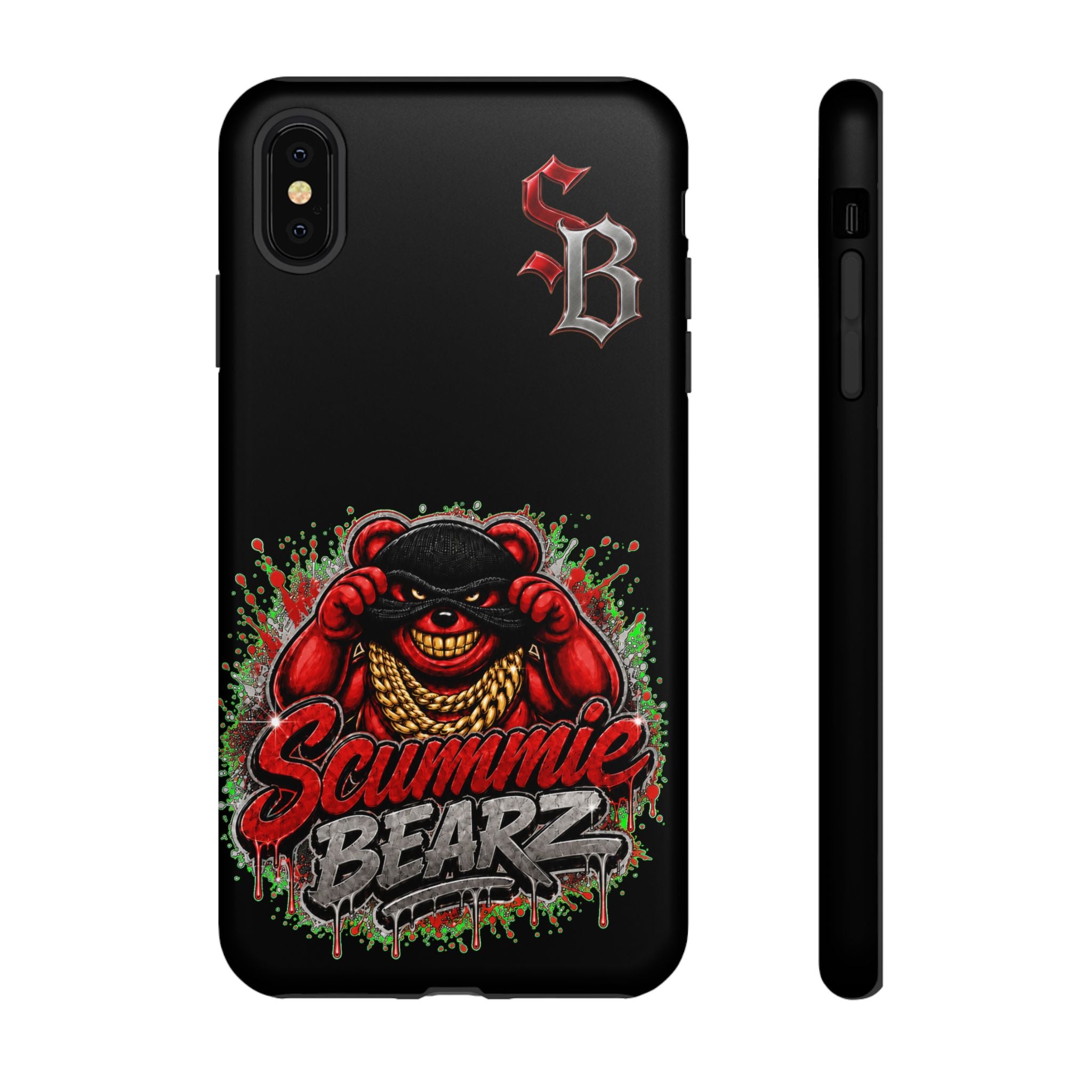 SCUMMIEBEARZ ♦️RED LOGO♦️ Tough Cases