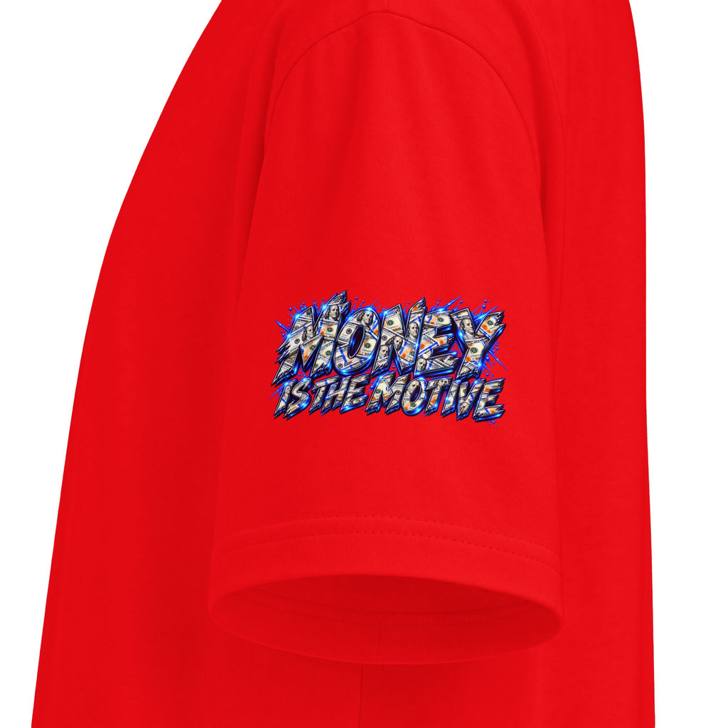 Money Is The Motive Gold Pendant | SCUMMIEBEARZ™ Shaka Wear Heavyweight Tee