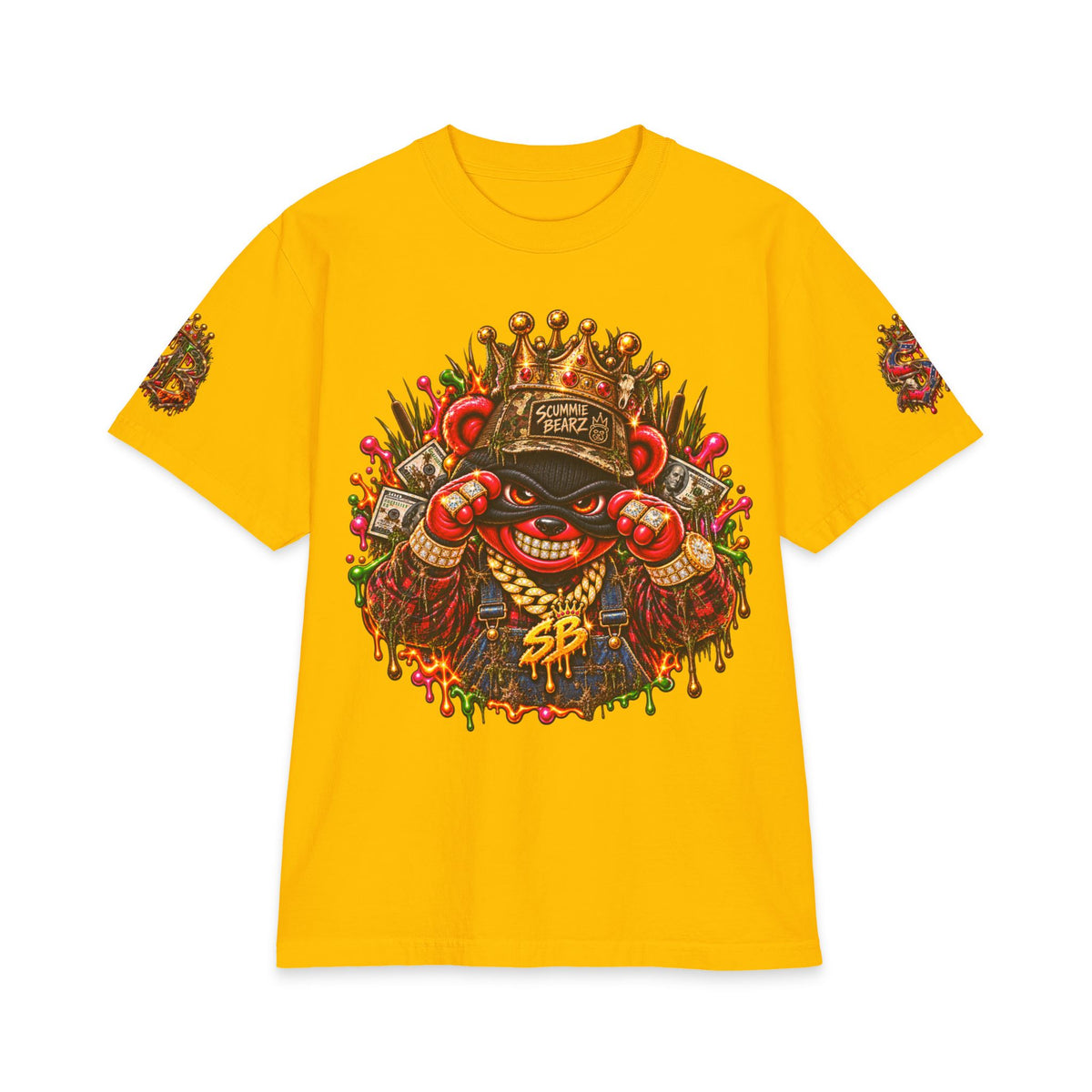 The Three Untryamigos | SCUMMIEBEARZ™ Shaka Wear Heavyweight Tee