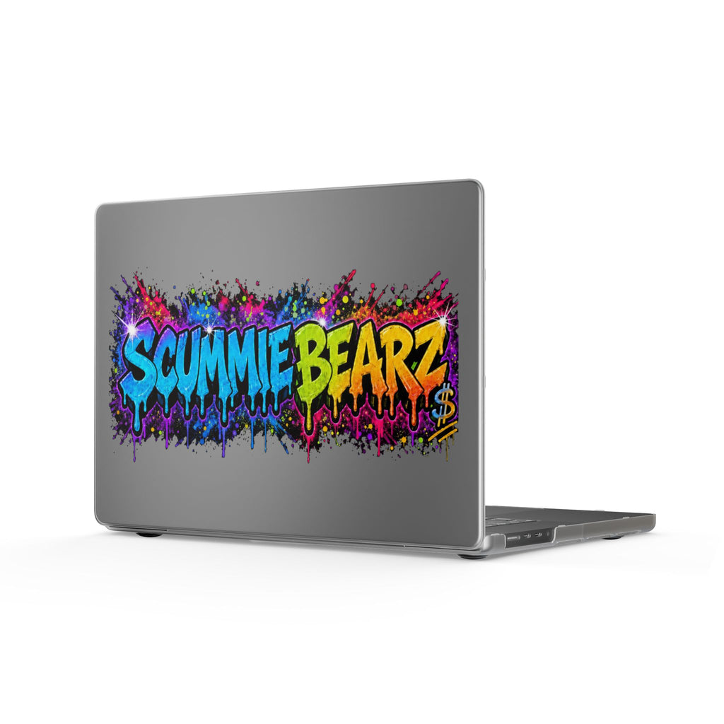 Matte MacBook Cases-RAINBOW LOGO-SCUMMIEBEARZ™