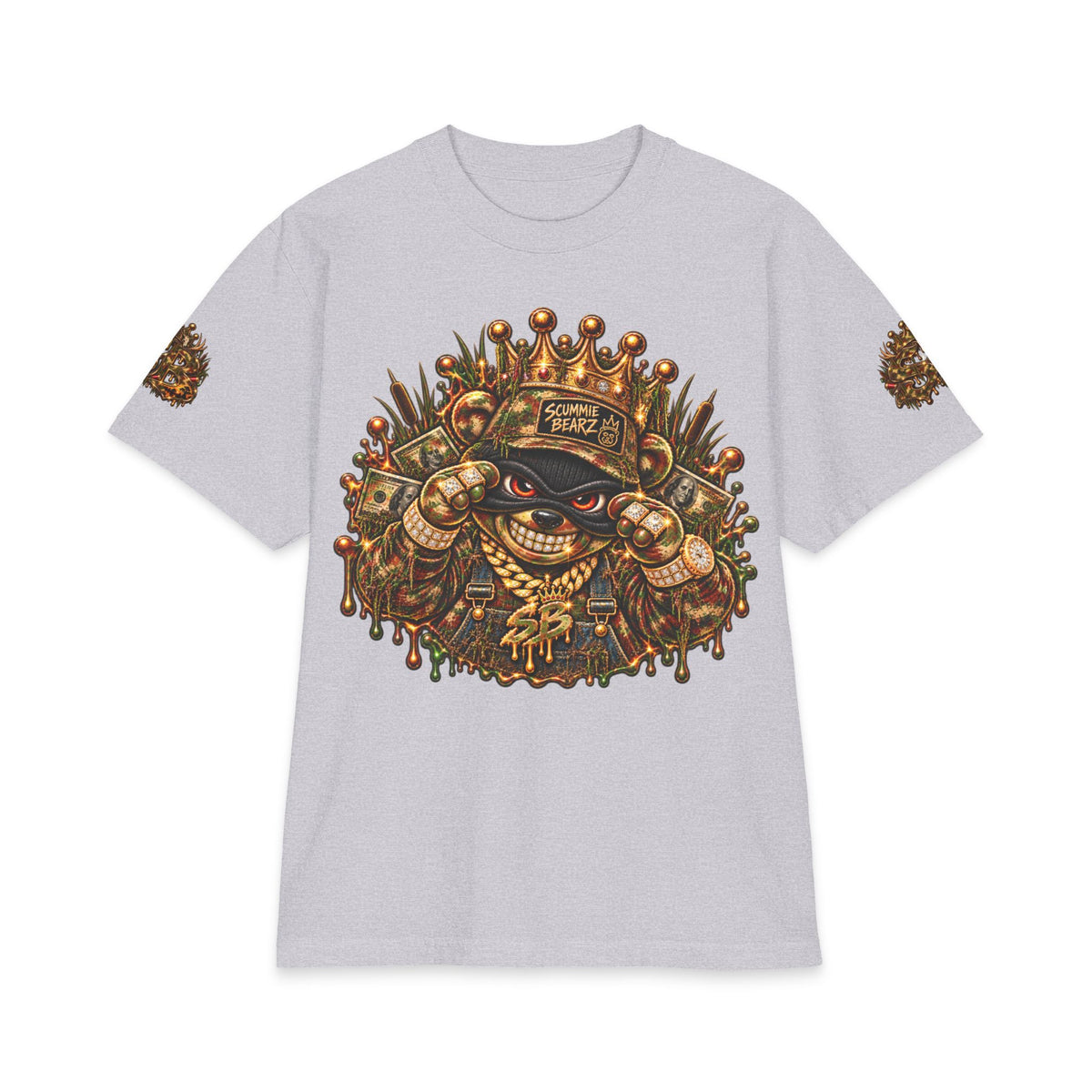 Saloon And Casino | SCUMMIEBEARZ™ Shaka Wear Heavyweight Tee