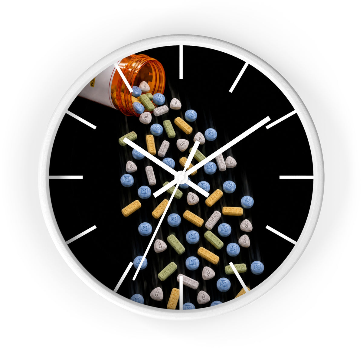 Wall clock- GET YOUR MIND RIGHT-SCUMMIEBEARZ™️