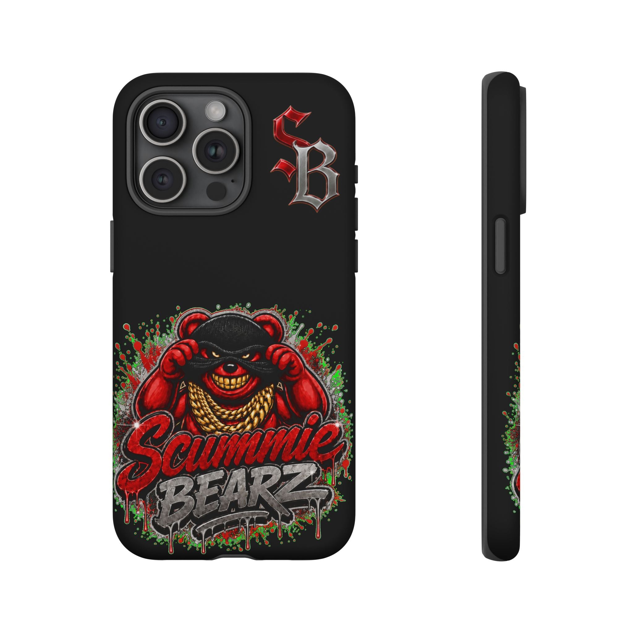 SCUMMIEBEARZ ♦️RED LOGO♦️ Tough Cases