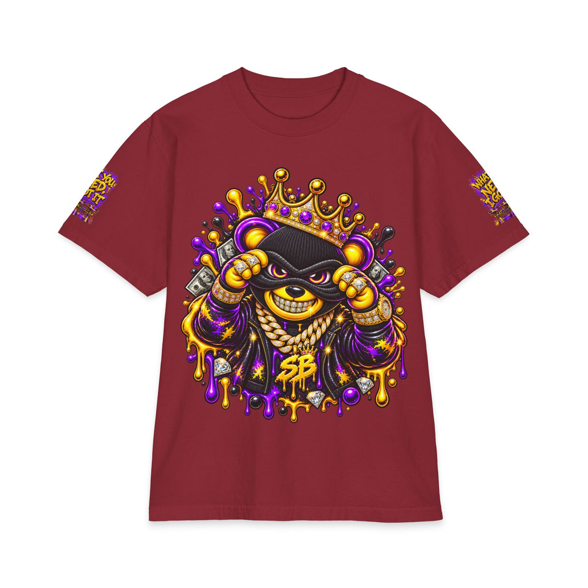 Get Served Trap House Edition | SCUMMIEBEARZ™ Shaka Wear Heavyweight Tee