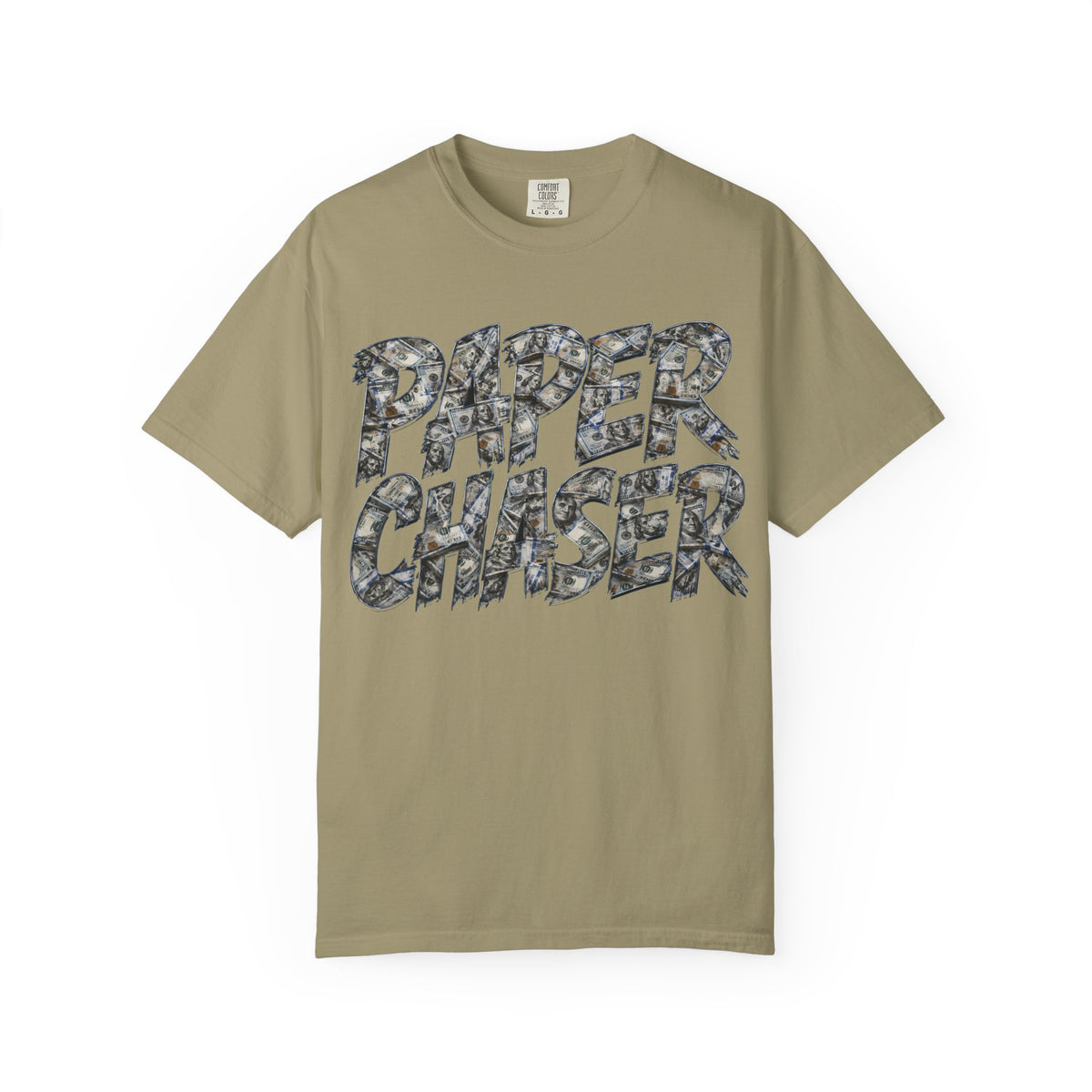 Unisex Garment-Dyed T-SHIRT- PAPER CHASER-SCUMMIEBEARZ™