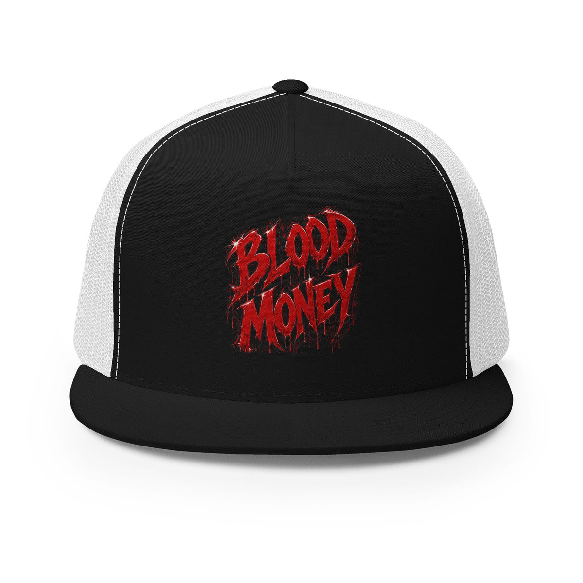 5 Panel Trucker Cap-BLOOD MONEY-SCUMMIEBEARZ™