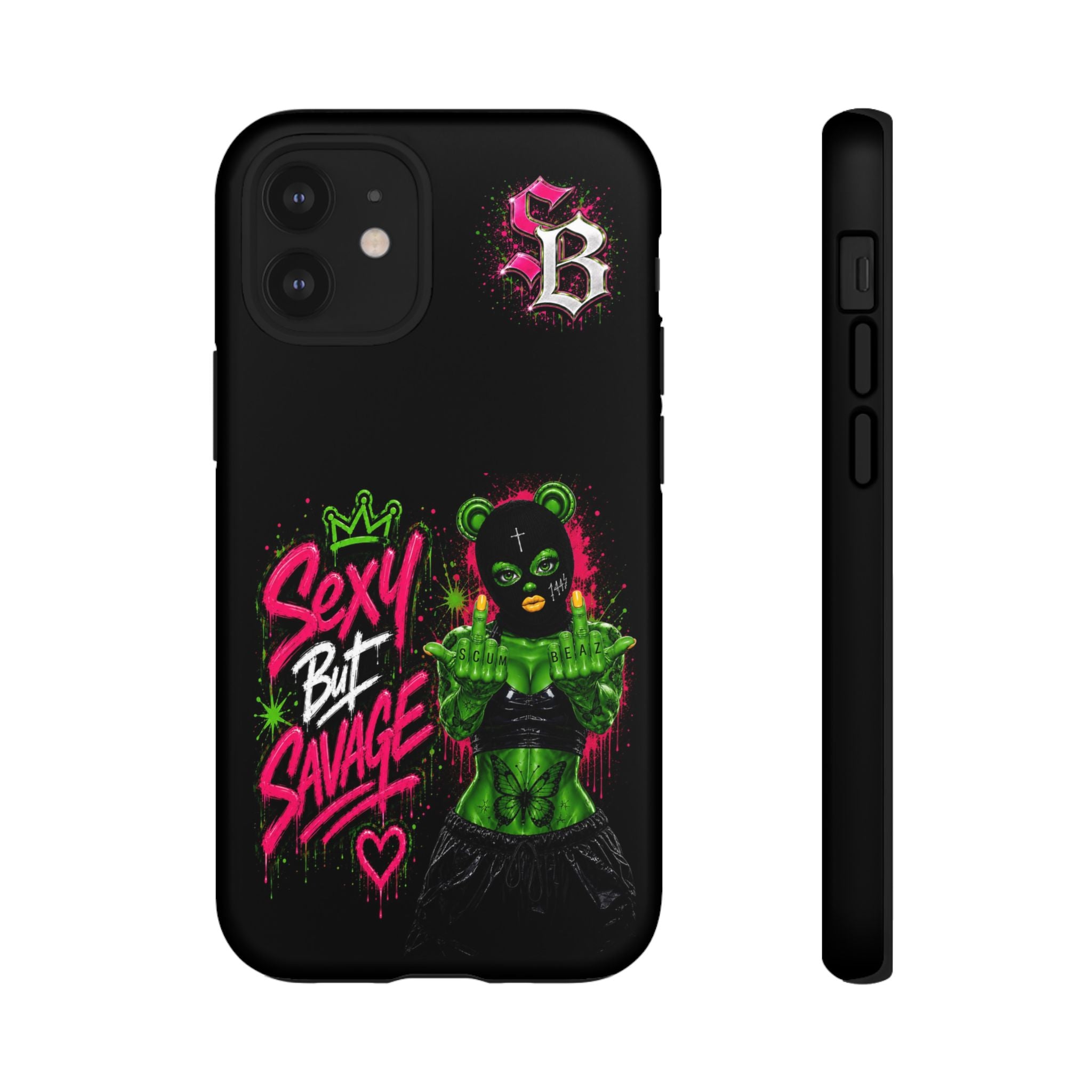 SCUMMIEBEARZ Sexy But Savage Green Remix Tough Cases