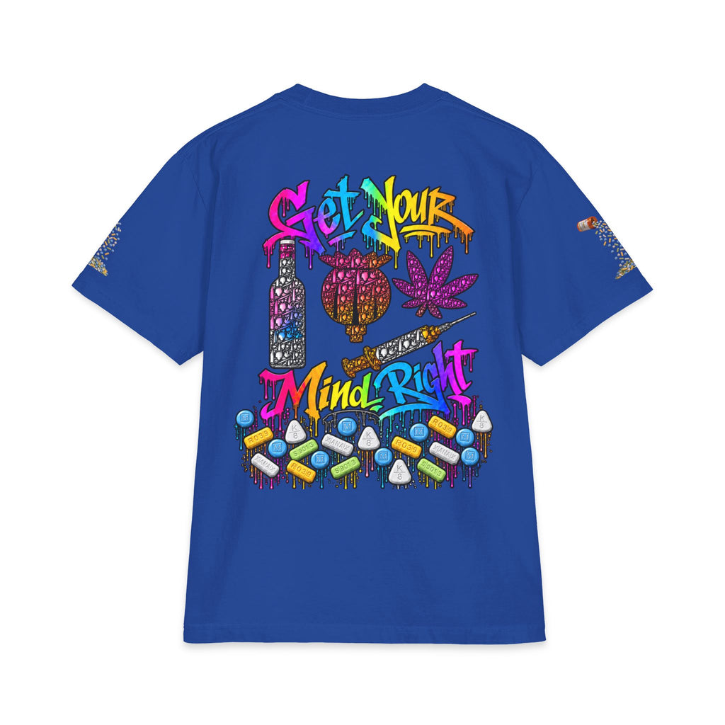 Get Your Mind Right — Multicolor Remix | SCUMMIEBEARZ™ Shaka Wear Heavyweight Tee