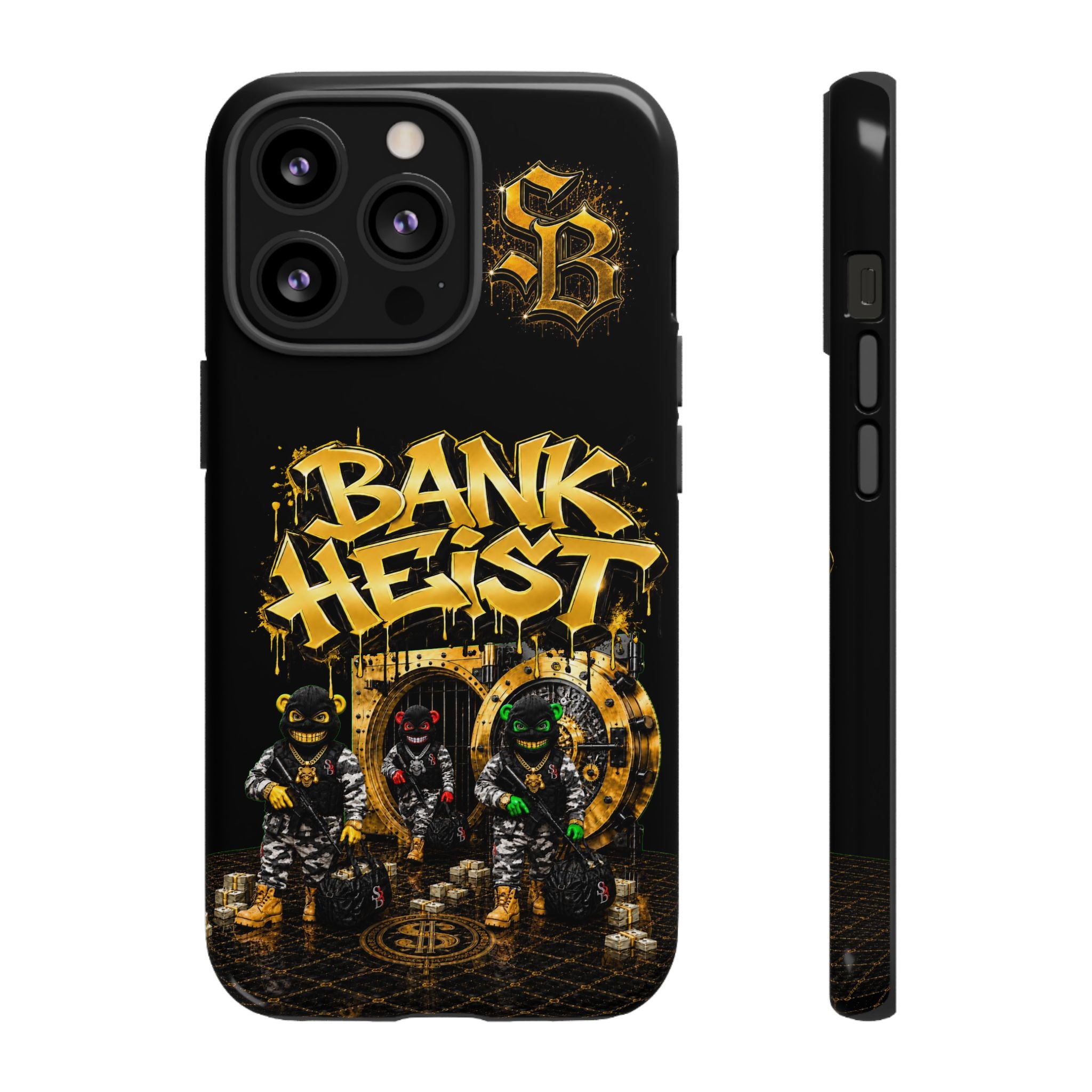 SCUMMIEBEARZ Bank Heist Tough Cases