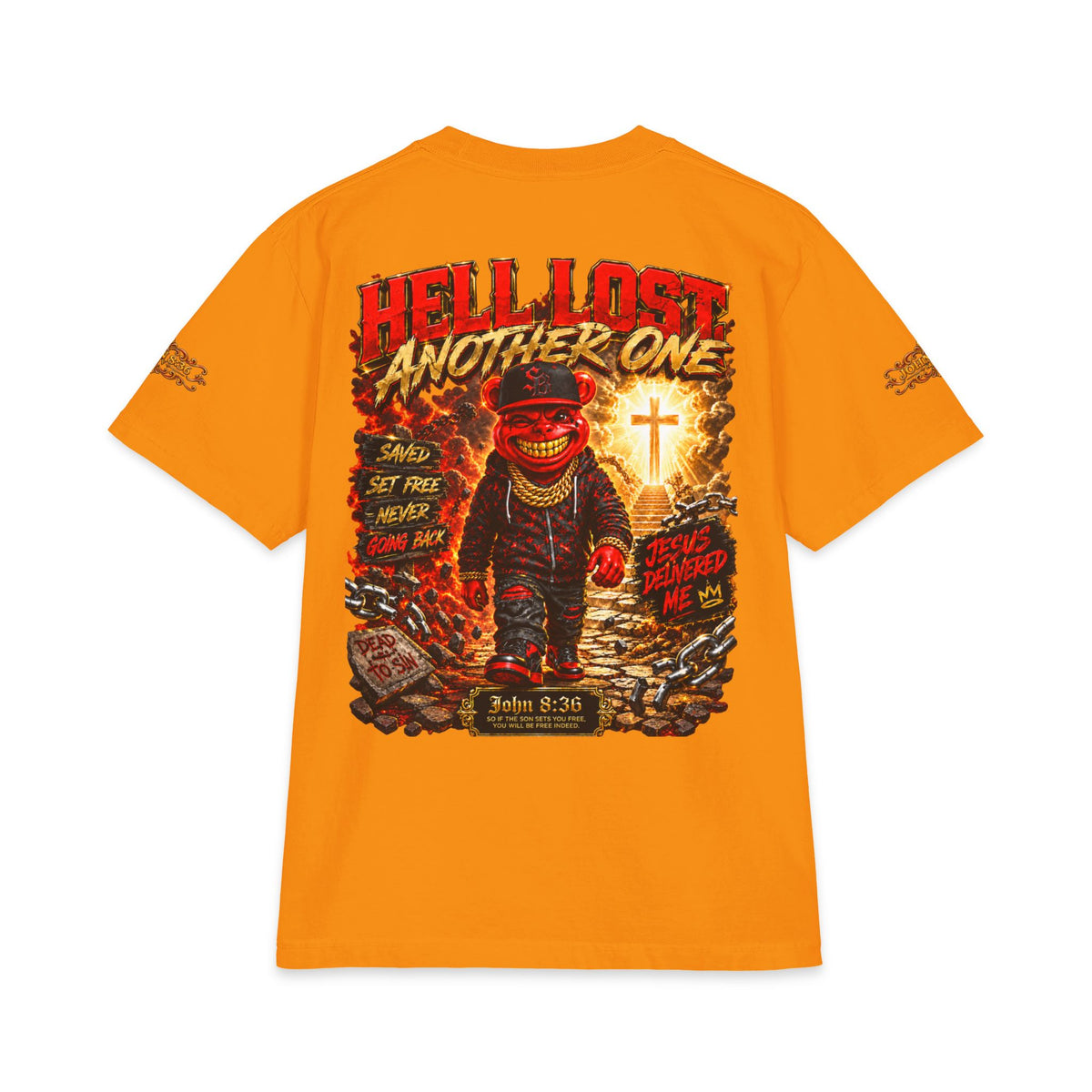 Hell Lost Another One | SCUMMIEBEARZ™ Shaka Wear Heavyweight Tee