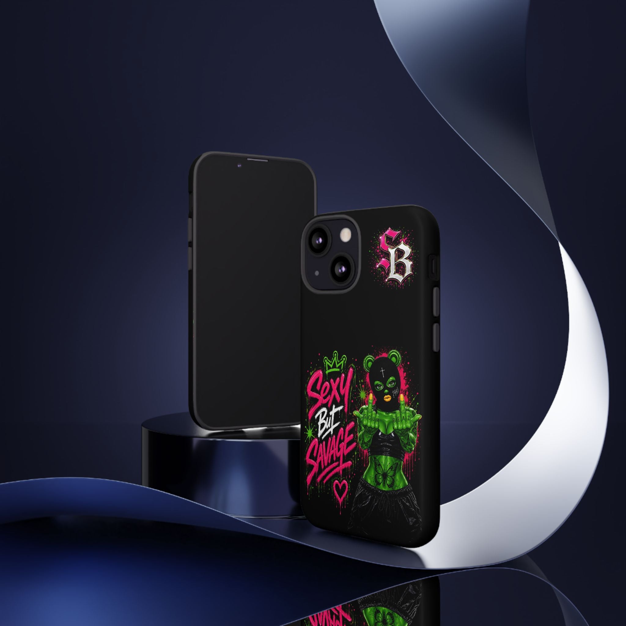 SCUMMIEBEARZ Sexy But Savage Green Remix Tough Cases