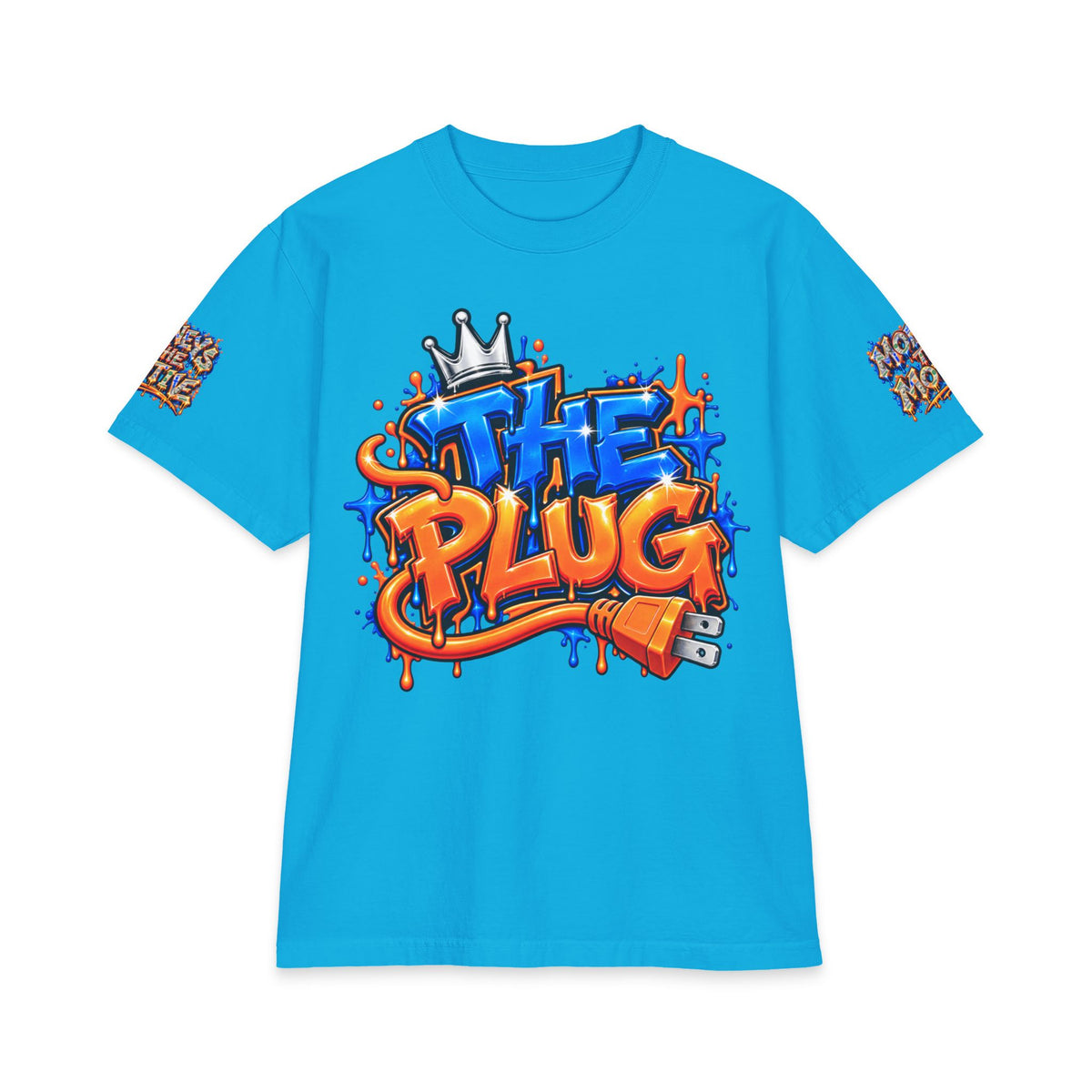 Unisex Max Heavyweight Short Sleeve-THE PLUG REMIX-SCUMMIEBEARZ™️