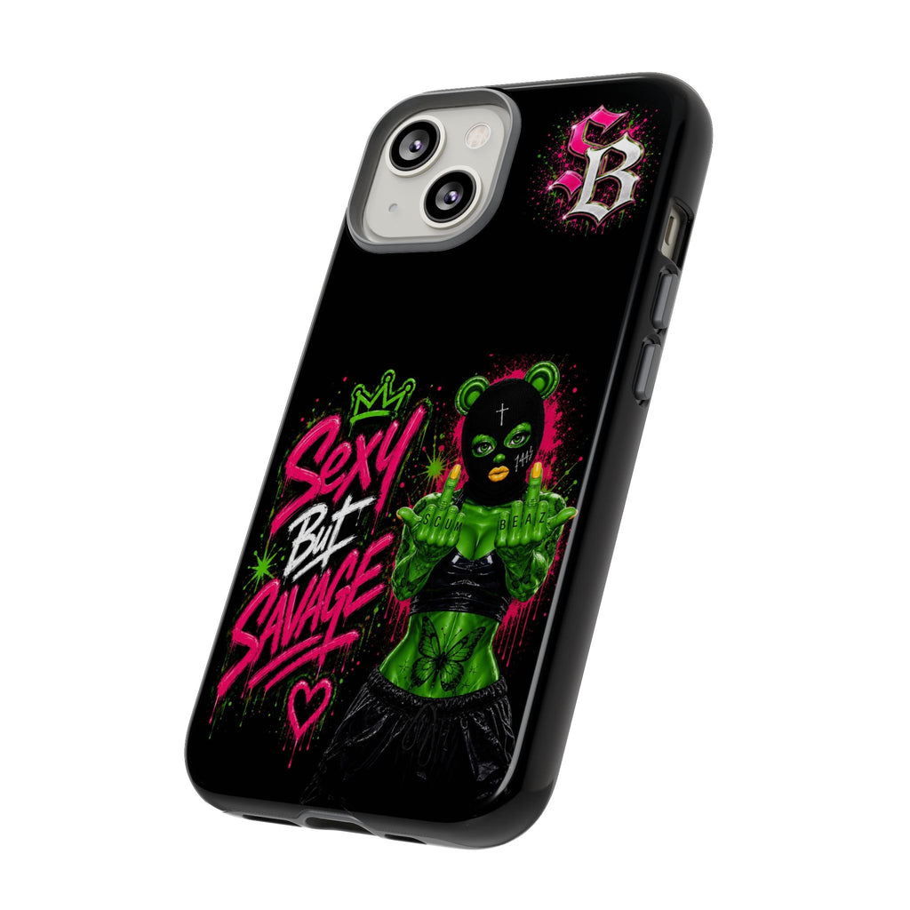 SCUMMIEBEARZ Sexy But Savage Green Remix Tough Cases