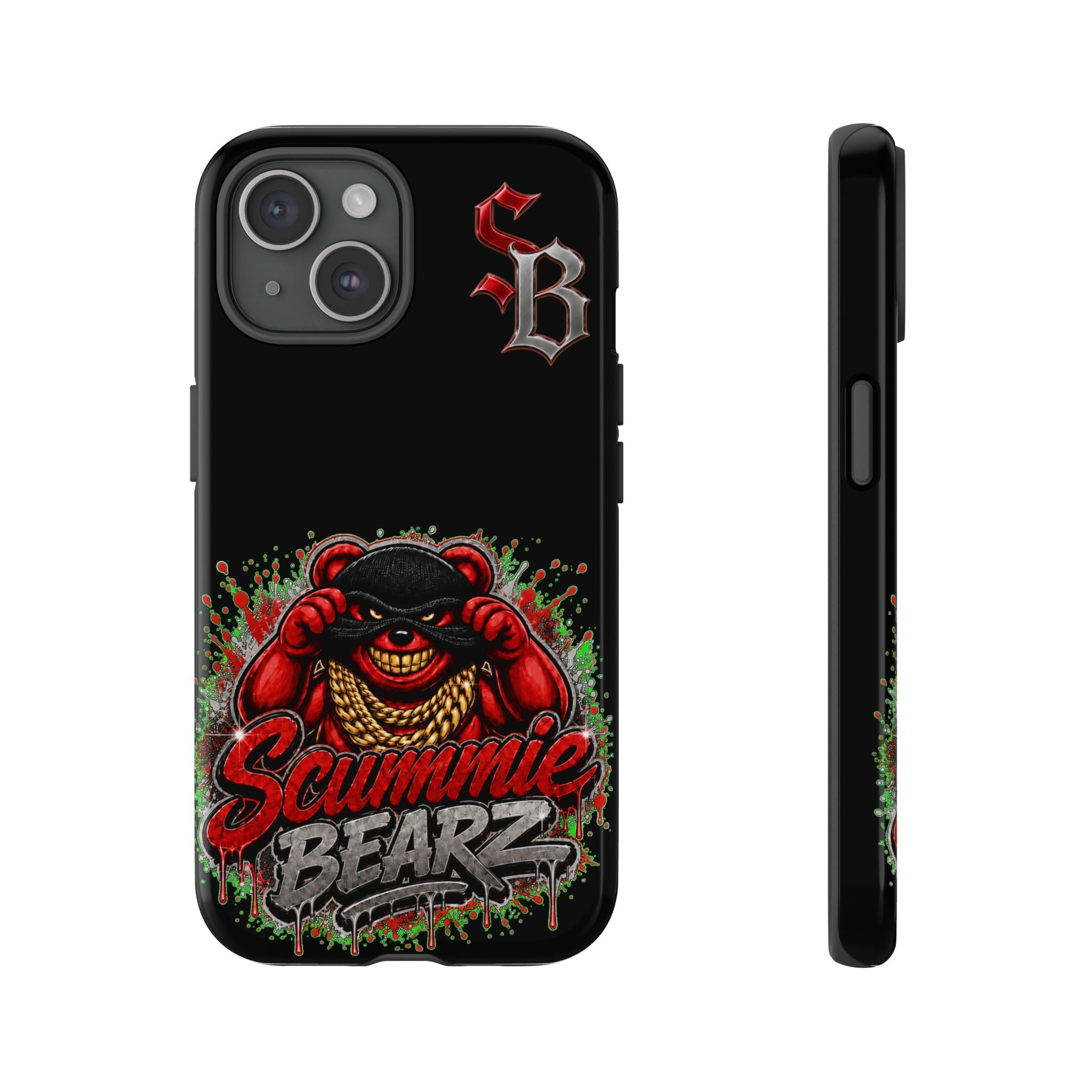 SCUMMIEBEARZ ♦️RED LOGO♦️ Tough Cases