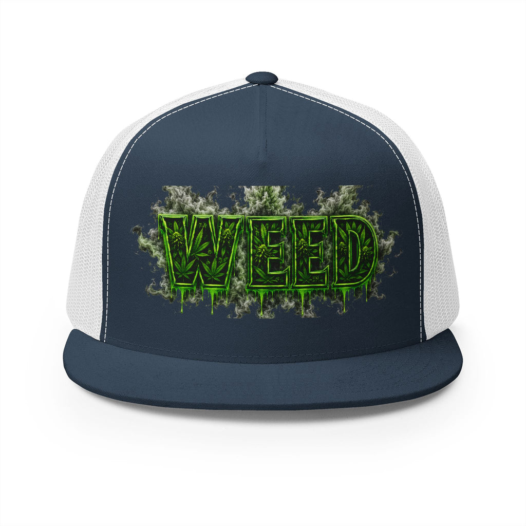 5 Panel Trucker CAP-WEED -SCUMMIEBEARZ™