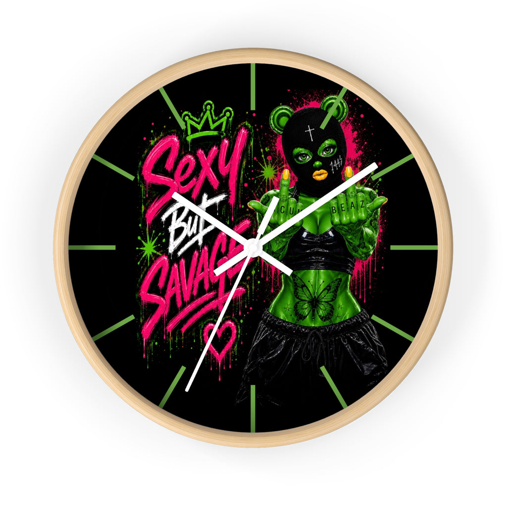 Wall Clock-Sexy But Savage Green Remix-SCUMMIEBEARZ™️