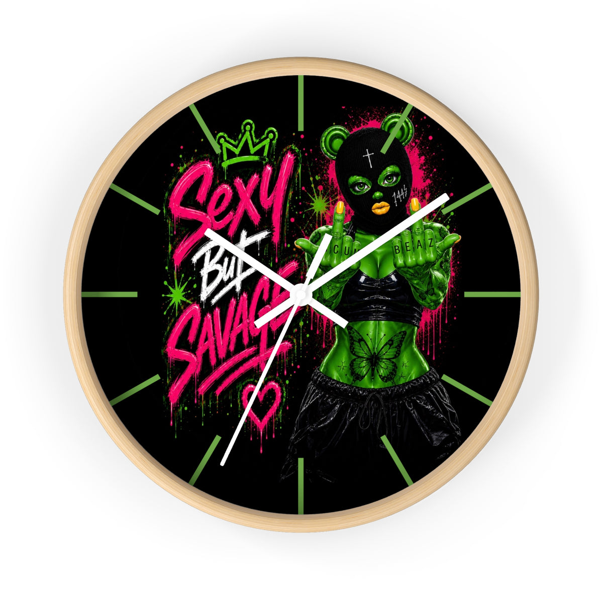 Wall Clock-Sexy But Savage Green Remix-SCUMMIEBEARZ™️