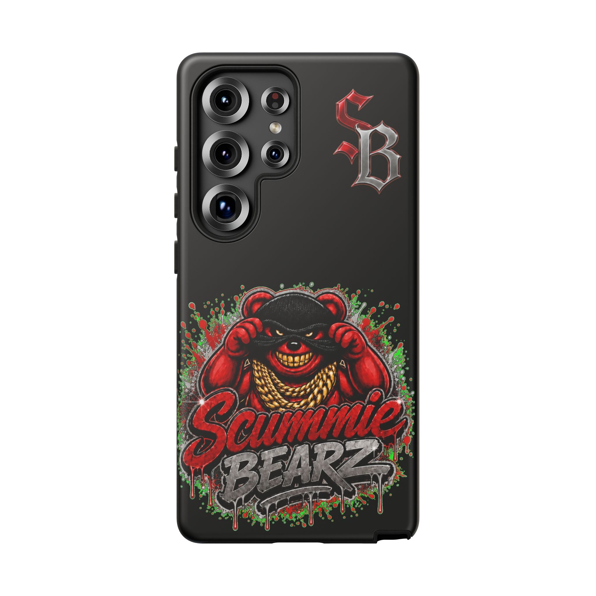 SCUMMIEBEARZ ♦️RED LOGO♦️ Tough Cases