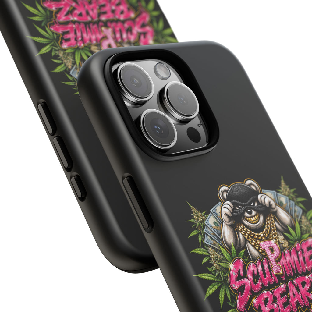 SCUMMIEBEARZ P.M.W. (P***y Money Weed) Logo Tough Cases