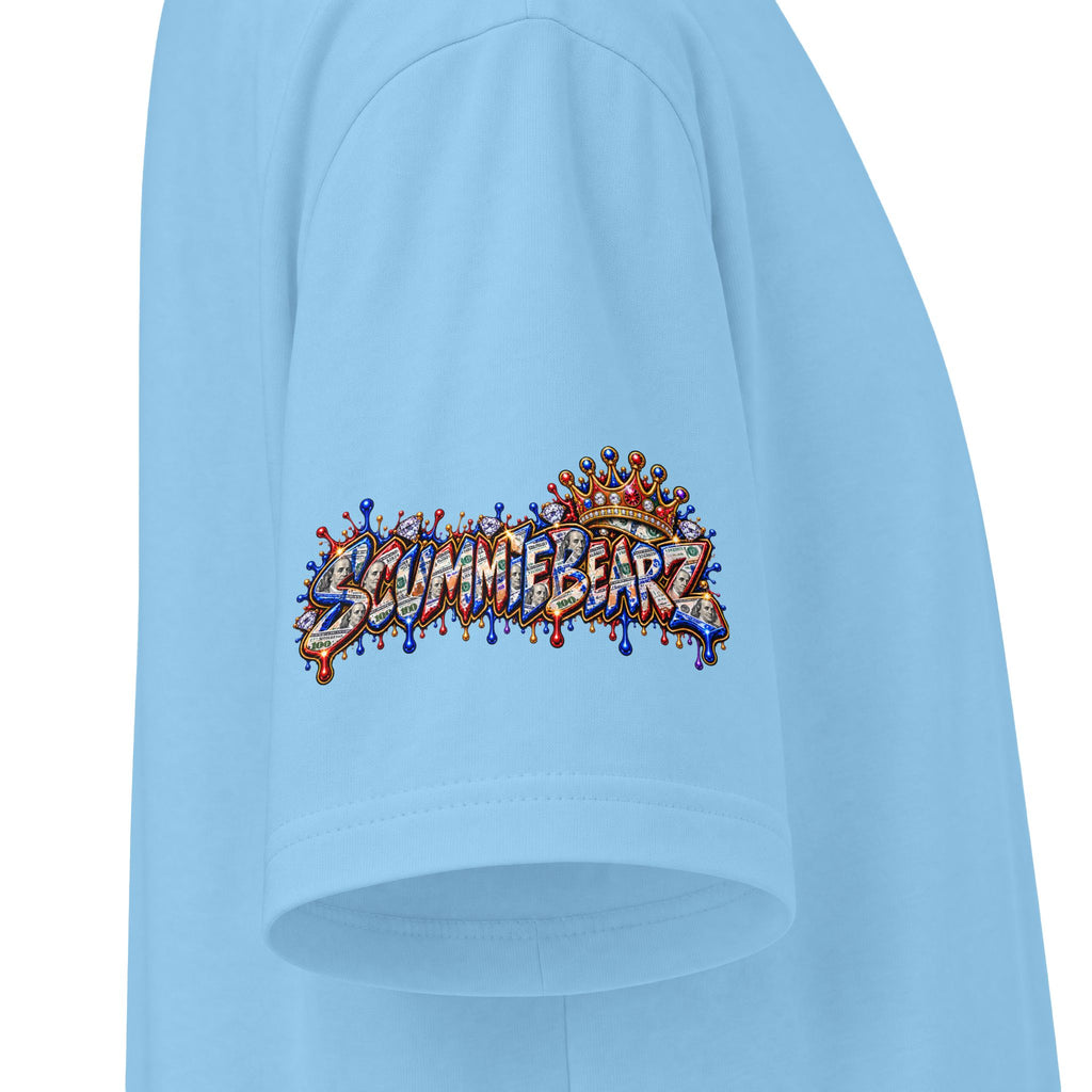 Get Served Red/Blue Remix | SCUMMIEBEARZ™ Shaka Wear Heavyweight Tee