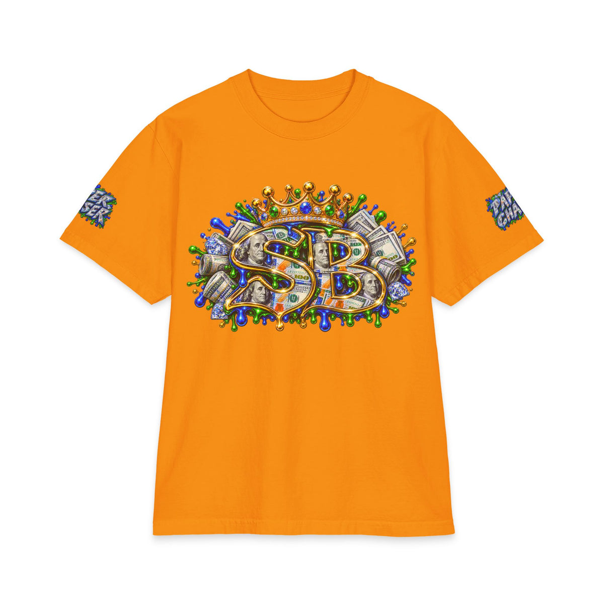 Sb Logo Paperchaser Masked Crown | SCUMMIEBEARZ™ Shaka Wear Heavyweight Tee