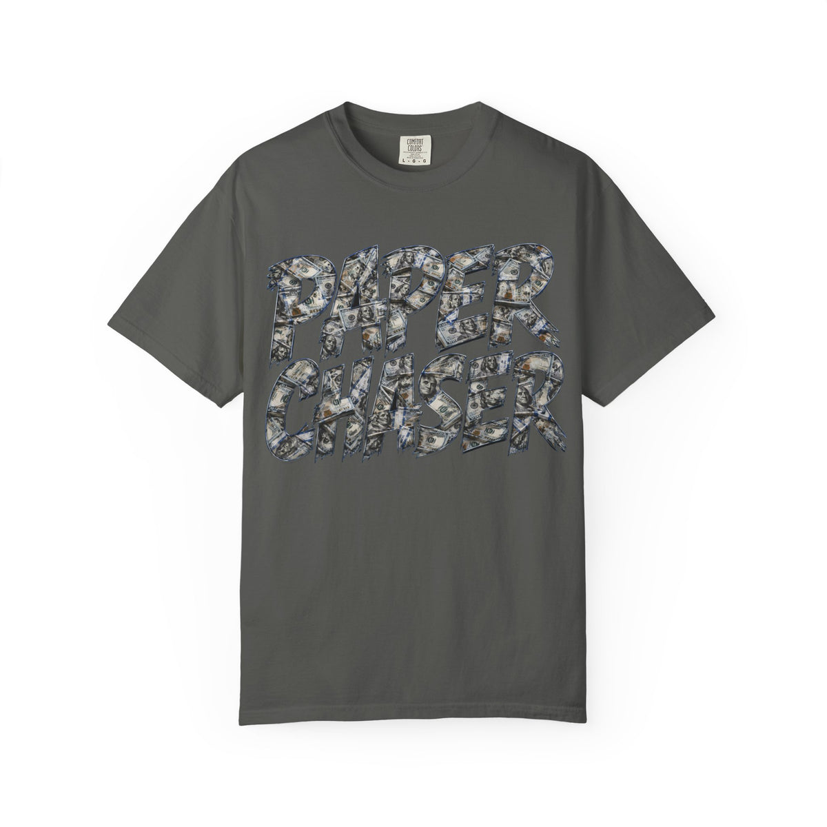 Unisex Garment-Dyed T-SHIRT- PAPER CHASER-SCUMMIEBEARZ™