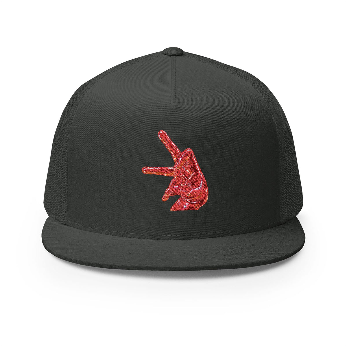 5 Panel Trucker Cap-BLOOD MONEY HAND LOGO-SCUMMIEBEARZ™️