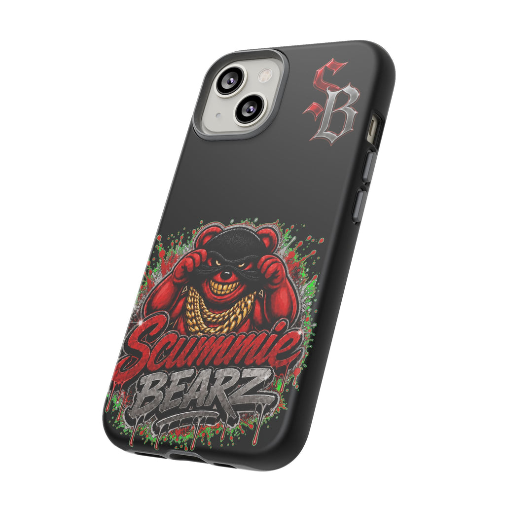 SCUMMIEBEARZ ♦️RED LOGO♦️ Tough Cases