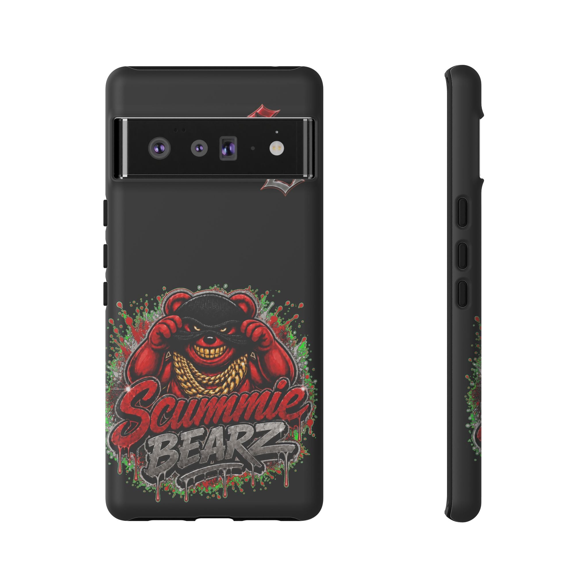 SCUMMIEBEARZ ♦️RED LOGO♦️ Tough Cases