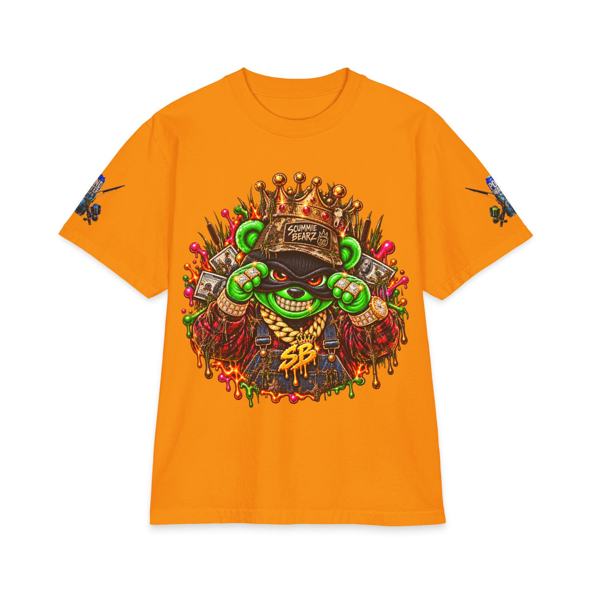 No Babe The Monster Got You | SCUMMIEBEARZ™ Shaka Wear Heavyweight Tee