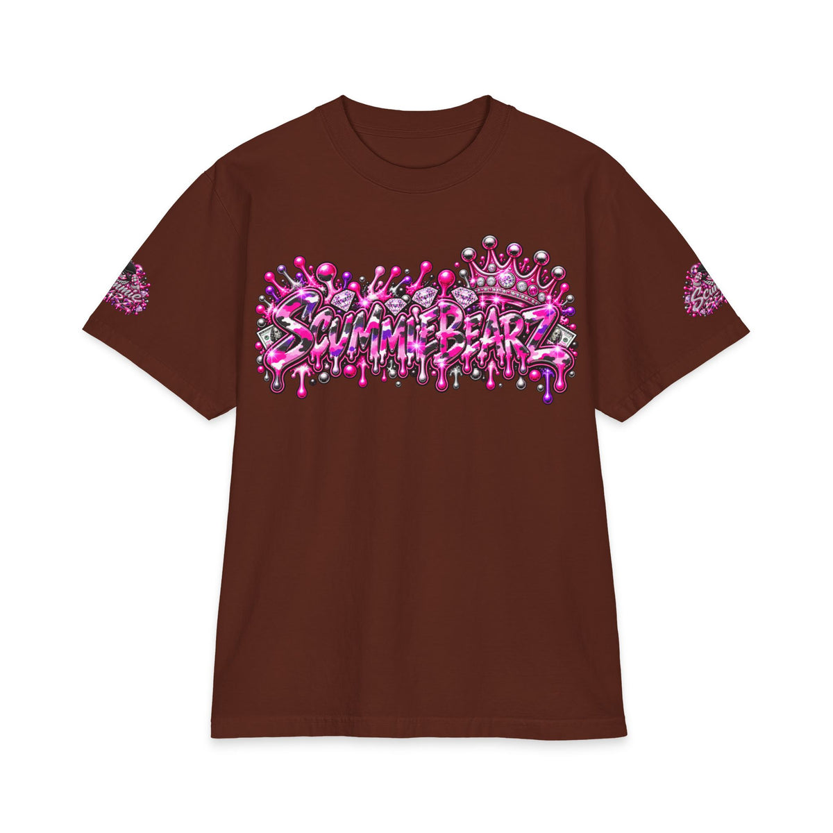 Ratchet — Pink/Purple | SCUMMIEBEARZ™ Shaka Wear Heavyweight Tee