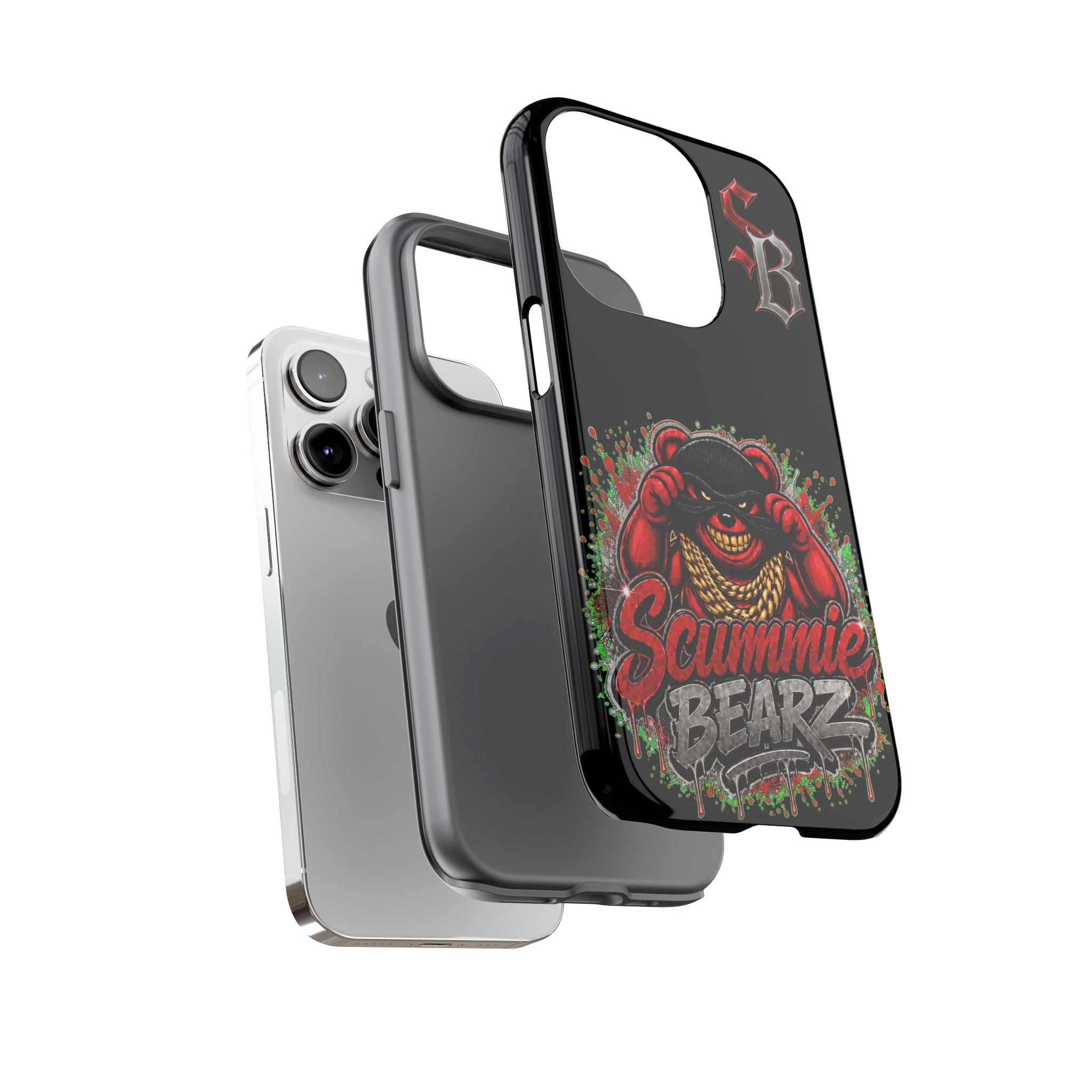 SCUMMIEBEARZ ♦️RED LOGO♦️ Tough Cases
