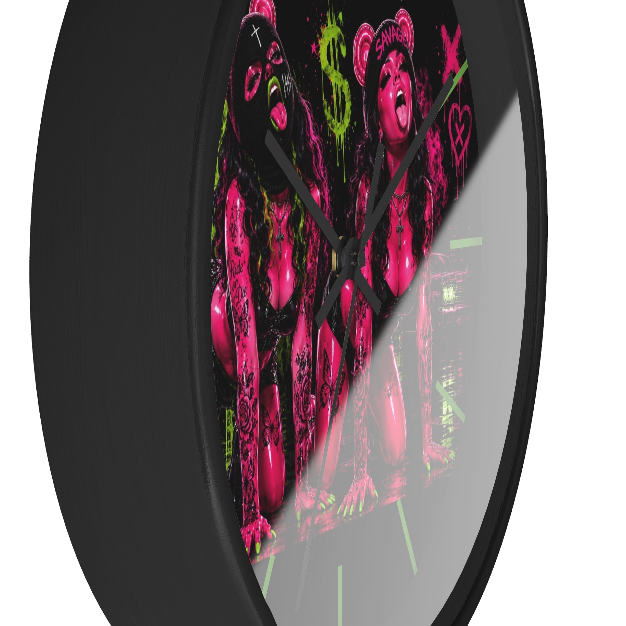 Wall Clock-Sexy But Savage Duo-SCUMMIEBEARZ™️