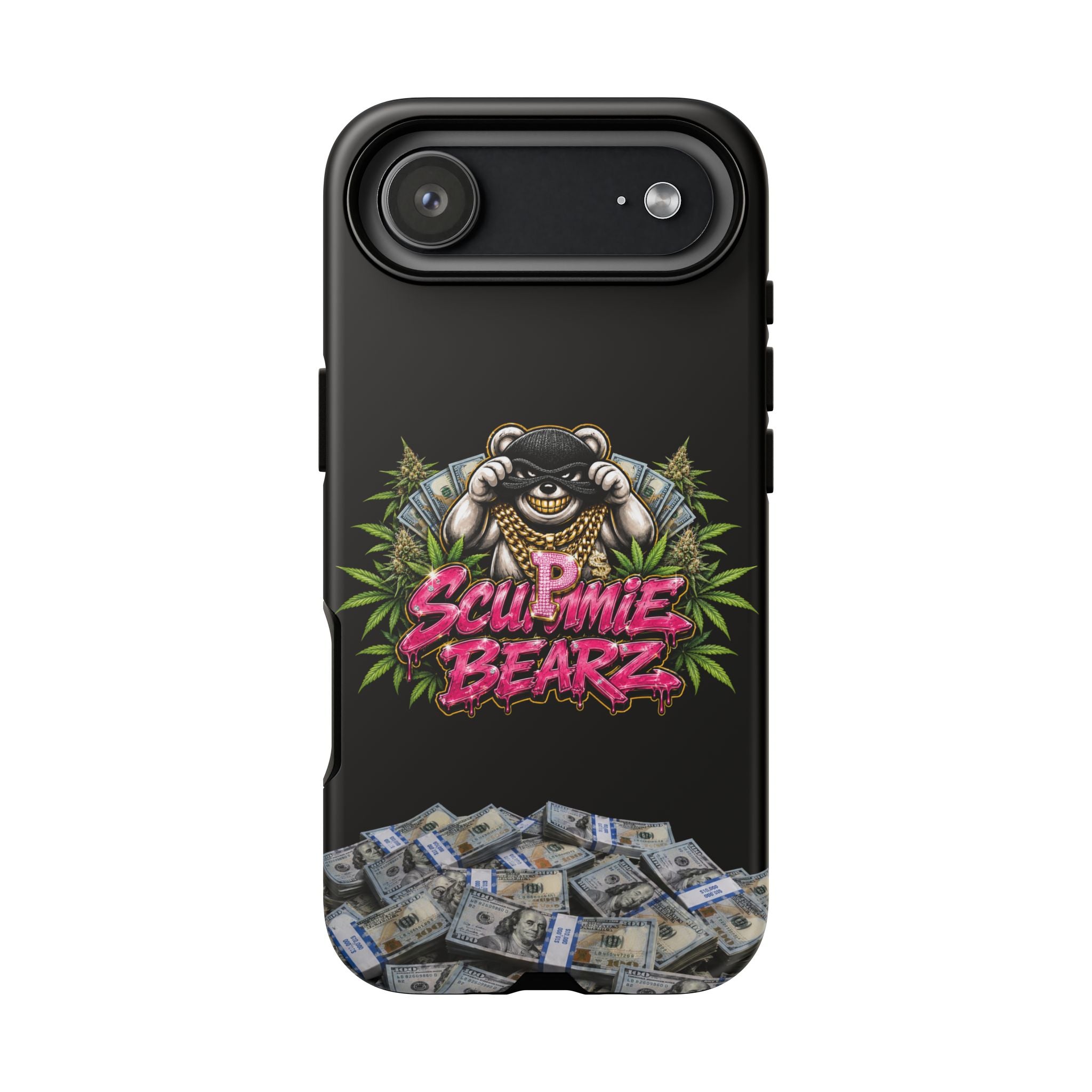 SCUMMIEBEARZ P.M.W. (P***y Money Weed) Logo Tough Cases