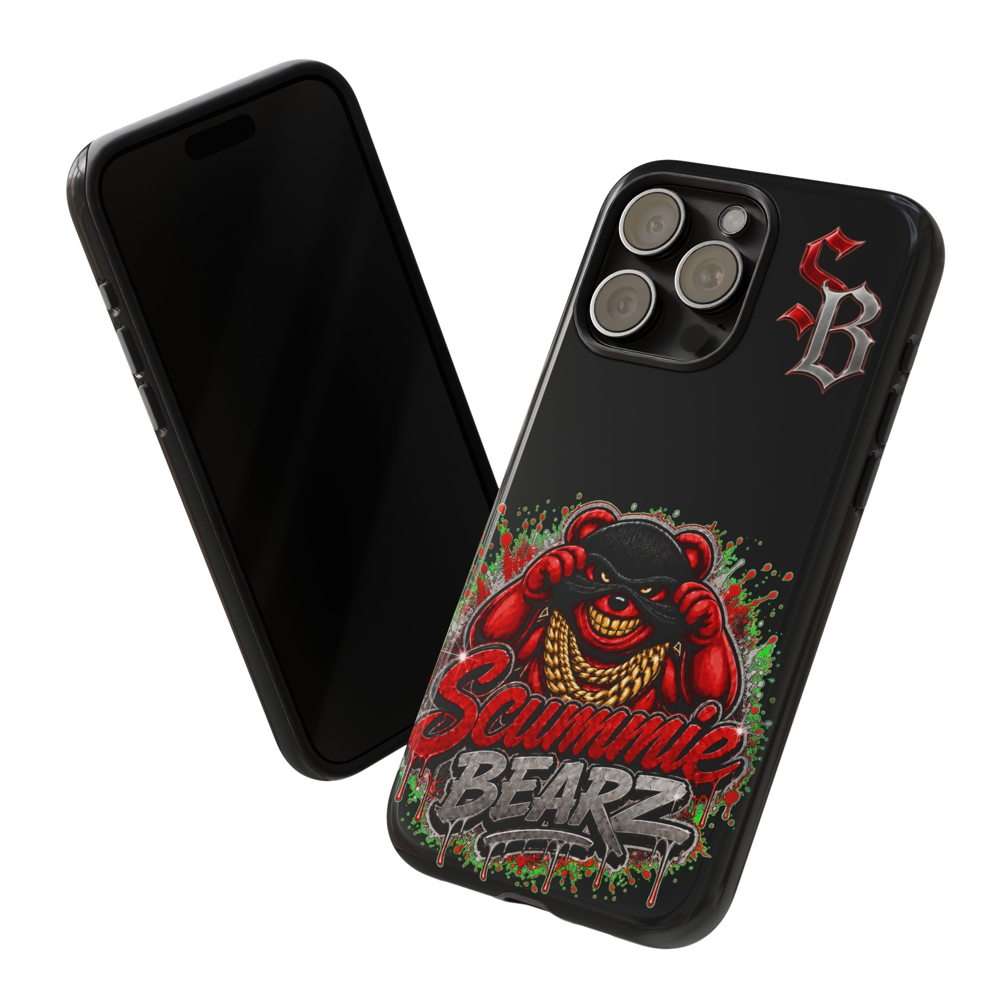 SCUMMIEBEARZ ♦️RED LOGO♦️ Tough Cases