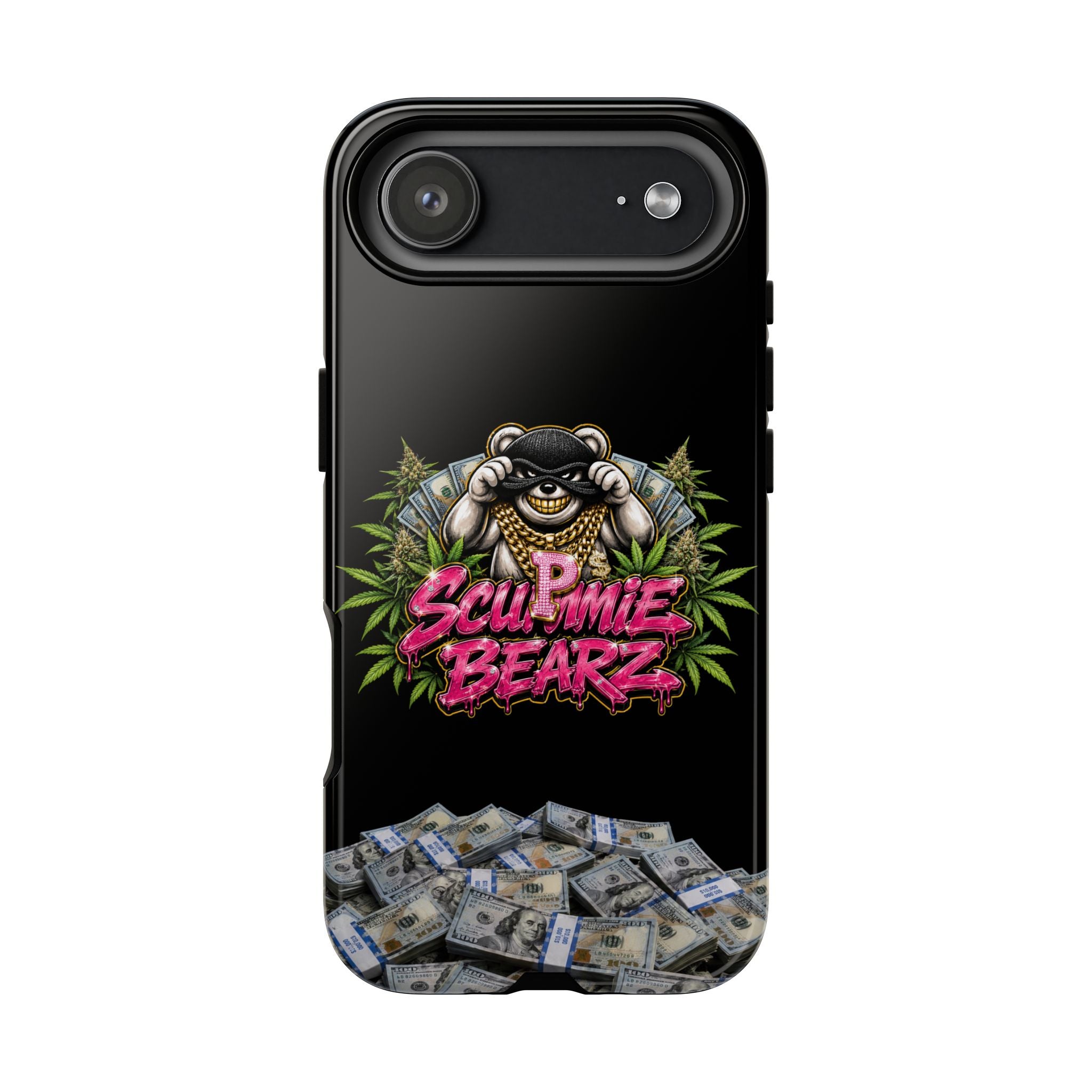 SCUMMIEBEARZ P.M.W. (P***y Money Weed) Logo Tough Cases
